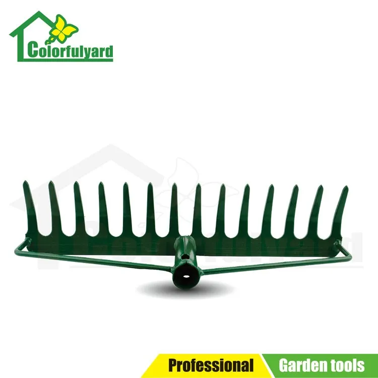 metal leaf rake China factory